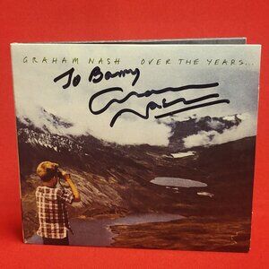 Graham Nash Over The Years 2 Discs CD 2018 Signed